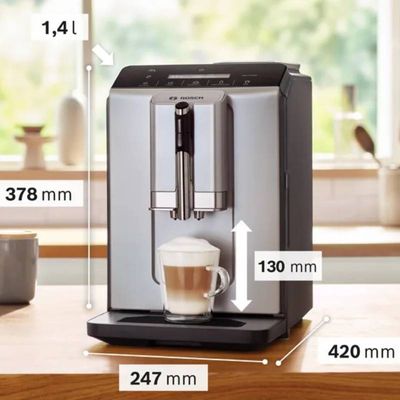 BOSCH VeroCafe Series 2 เครื่องชงกาแฟอัตโนมัติ (1300 วัตต์, 1.4 ลิตร) รุ่น TIE20301